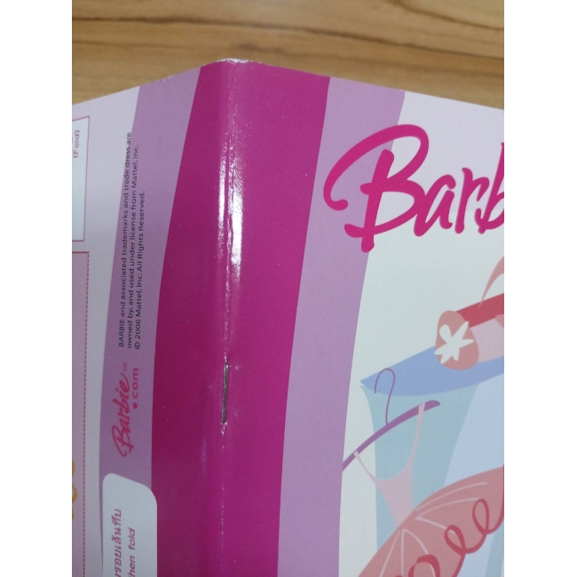 Barbie: แต่งตัวบาร์บี้ แฟชั่นสุดเก๋ 2 Paper Dolls & Cool Clothes *รบกวนเลื่อนดูสภาพหนังสือก่อนการสั่งซื้อ**